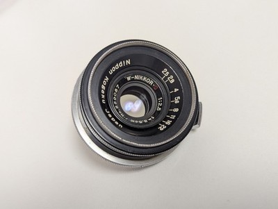 [Near Mint] Nikon W-Nikkor C 3.5cm 35mm f/2.5 Black S Mount From Japan 275