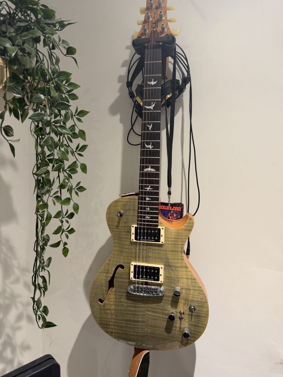 PRS SE Zach Myers Trampas Green - Seymour Duncan Pickups - Piezo- Locking Tuners