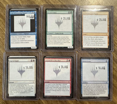 8 MTG Playtest Cards - Gavin Verhey's Unknown Event MagicCon