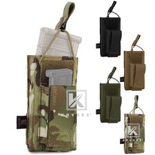 KRYDEX MOLLE Single Open Top 5.56 Pistol Magazine Pouch Tactical Mag Carrier