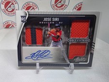 2022 Absolute Tools of the Trade Relic Auto RPA #TT3S-JS Jose Siri Astros RC /99