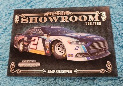 2013 Press Pass Showcase Acetate NASCAR Brad Keselowski 109/299 #SR 6/10