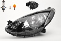 Scheinwerfer Passend FüR Mazda 2 DE 10/2007- Links Leuchtmittel Inkl. Stellmotor