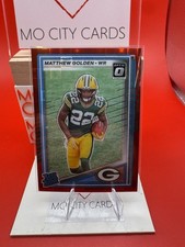 Matthew Golden 2025 Donruss Optic Preview Rated Rookie Red Pandora Packers 311 2