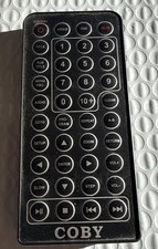 COBY Remote Control, Black