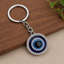Evil Eye Metal Keychain - 1 Pc.