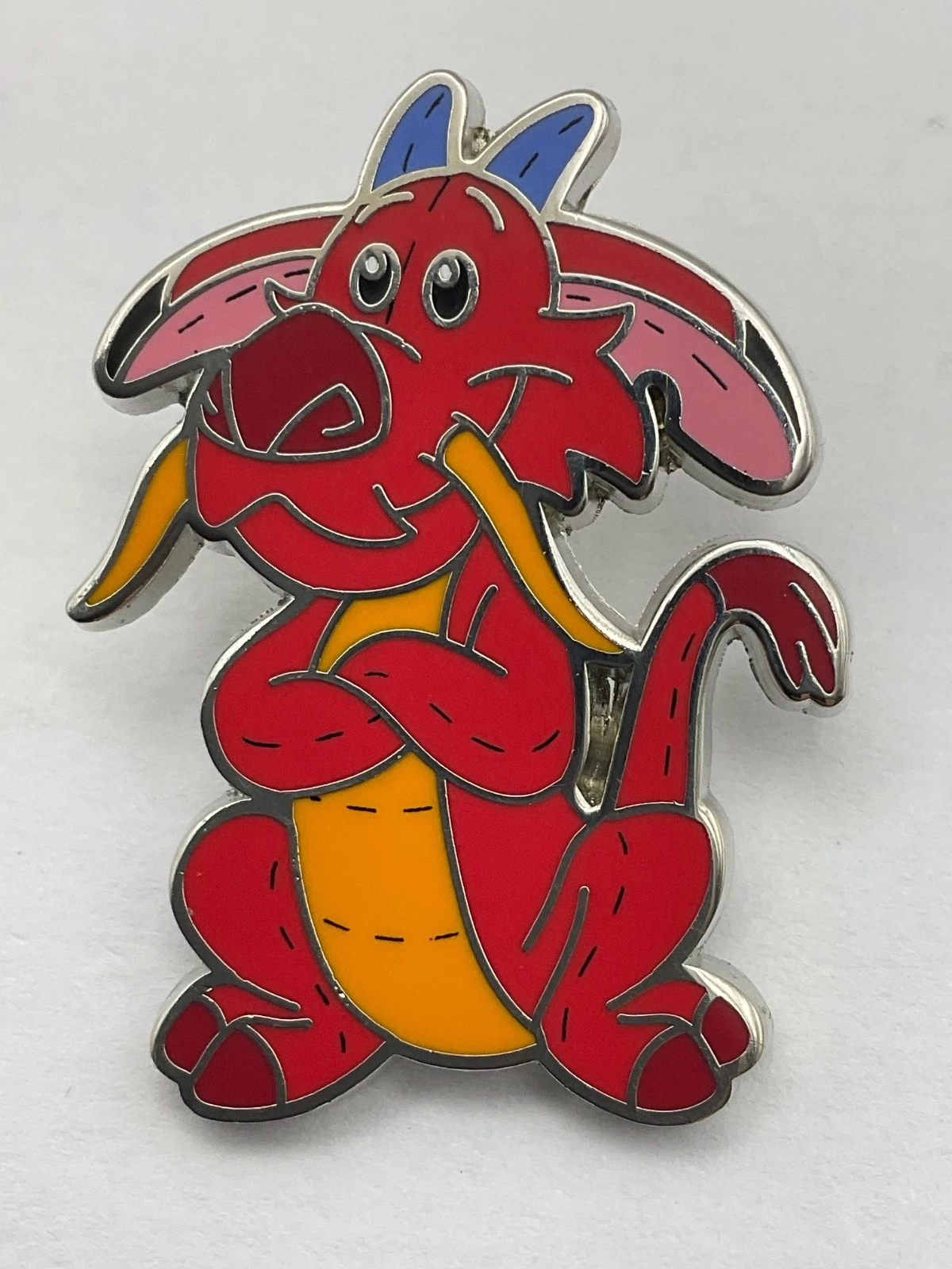 Disney Parks Pixie Plush Mystery Mushu Dragon Mulan Pin G6