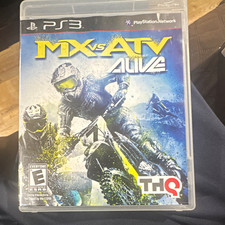 THQ MX vs ATV Alive (PS3) Motocross Racing - Multiplayer Online E NTSC 2011