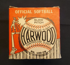 Vintage Harwood Softball No. 100 CN, slow pitch, NIB