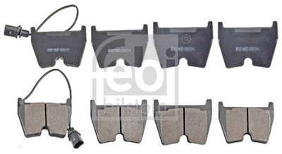 Bremsbelagsatz Scheibenbremse FEBI BILSTEIN 116044 für VW AUDI 3D2 A4 R8 3D1 B7