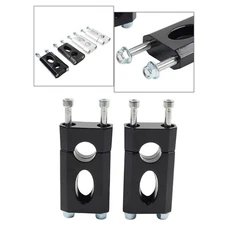22mm 7/8'' Motorcycle HandleBar Mount Clamp Risers For 50-125cc Dirt Pit Bike