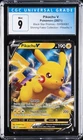 2021 POKEMON BLACK STAR PROMOS #SWSH061 PIKACHU V CGC 9
