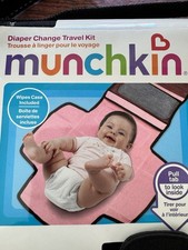 Munchkin 110639 Portable Diaper Change Kit - Blk W/ Bonus Hanging Foldout Bag