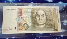 50 Deutsche Mark &middot; 2. Januar 1996 &middot; BachNote &middot; Erhaltung sehr Gut