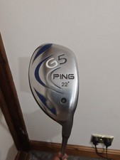 PING G5 4 HYBRID 22 DEGREE GOLF CLUB 