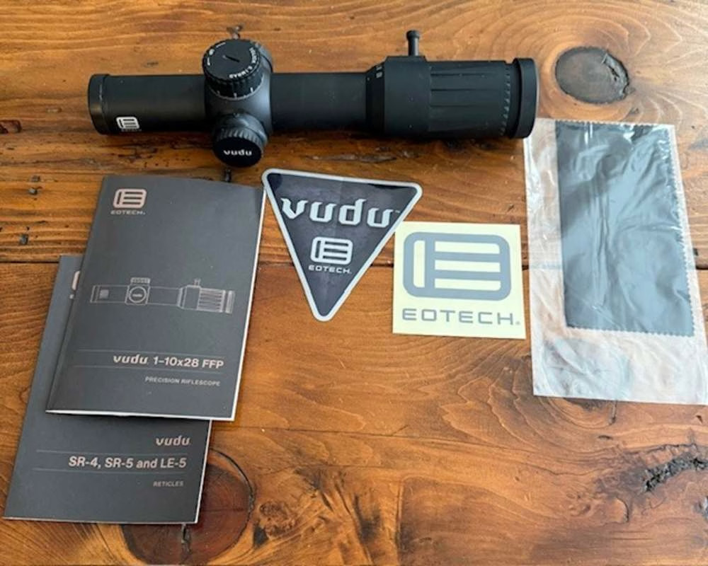  EOTECH Vudu 1-10X28 34MM FFP SR-5 MRAD Reticle