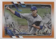 2021 Topps Chrome Ben Baller Edition Orange Refractor 1/25 Brady Singer 02u3