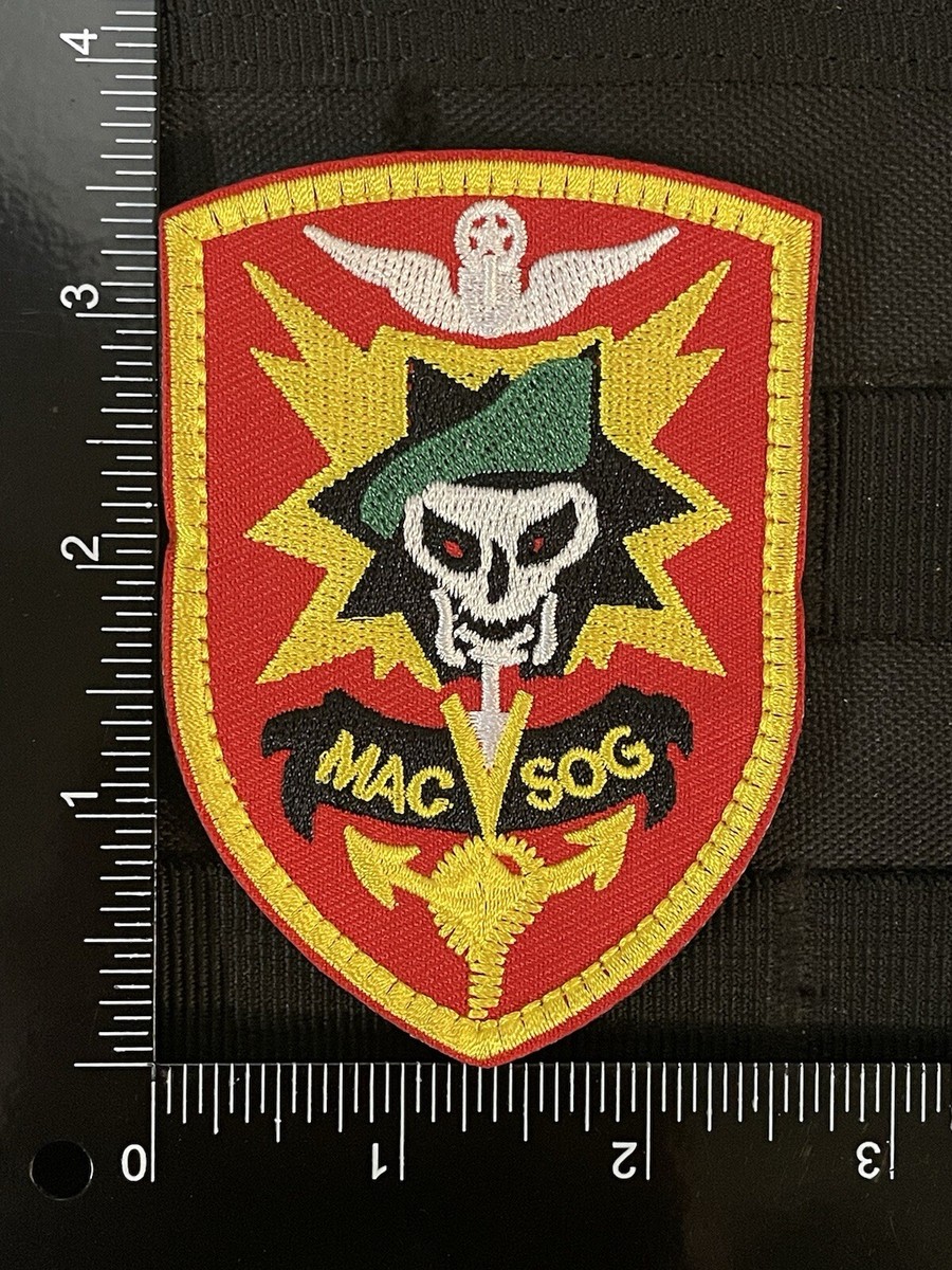 Special Forces MACV SOG Morale Patch SF Covert Classified Hook