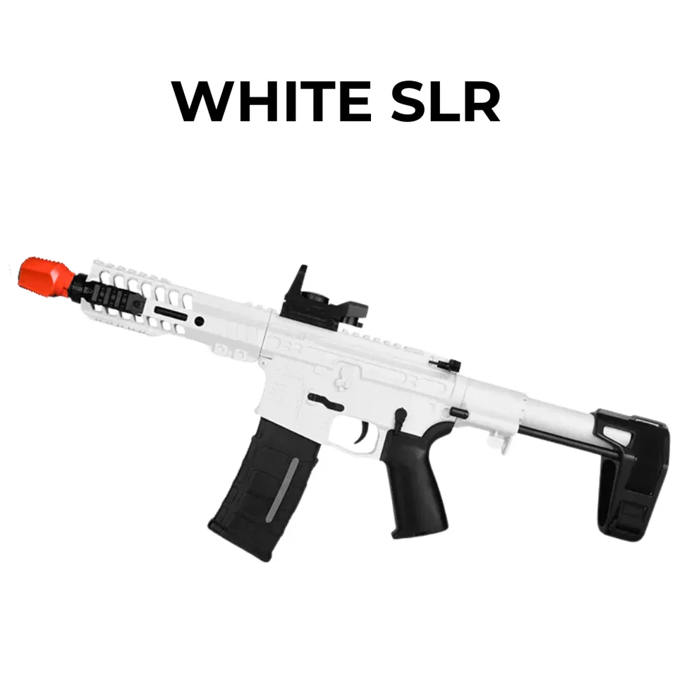 SLR Pistola de bolas para salpicaduras Gel Pistola de gel Nylon Clip de alimentación eléctrica Retroceso Foto 2 de 4