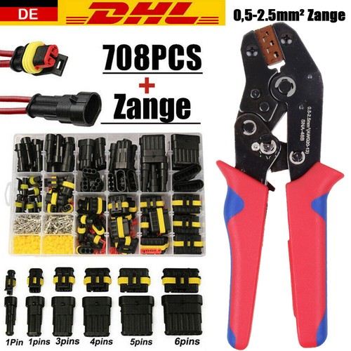 Kalitec KALI-1003 AMP Superseal Set 3 Poli I Connettore Automotive 1,50 - Foto 4