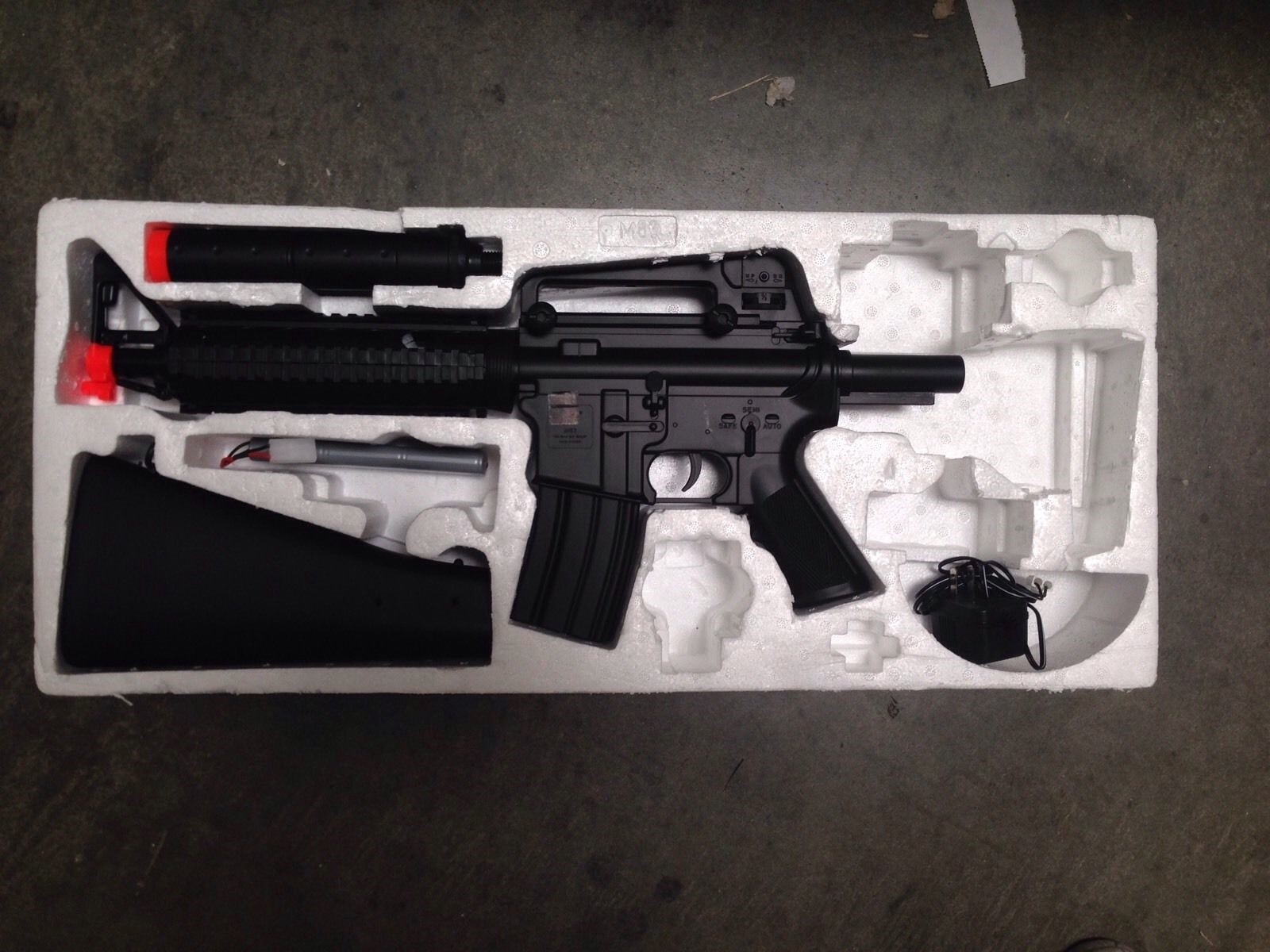 BBTac Airsoft Gun Electric Rifle M83B2 Full Auto with Accessories Full