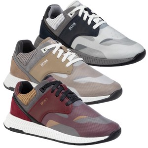 hugo boss trainers titanium