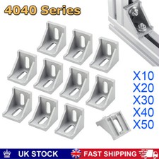 Aluminum Extrusion Profile L Shape Corner Joint Right Angle Bracket 4040 T-slot