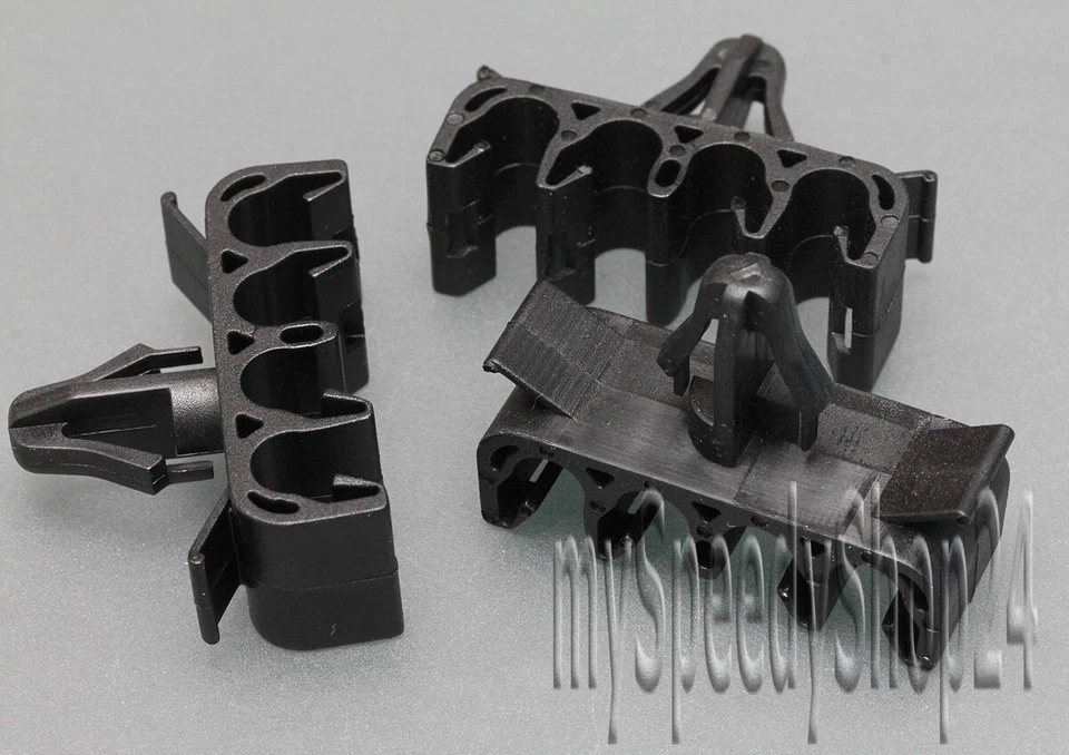 10 x Bremsleitungshalter Halter Bremsleitung Clips für Bremsleitung 4 x Ø 7,0 mm - Bild 1 von 1