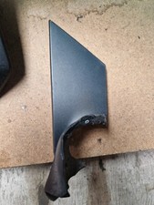 VW BEETLE CONVERTIBLE DRIVERS SIDE WING MIRROR BLACK PLASTIC TRIM 1Y2857538