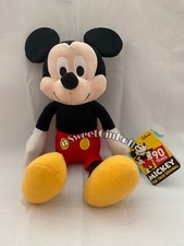 MICKEY MOUSE Disney 90 Years Kohls Cares 14" Plush Stuffed Toy NEW With Tags