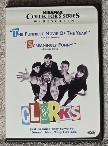MIRAMAX FILMS - CLERKS - DVD - 1994 - KEVIN SMITH - JASON MEWES - JEFF ANDERSON - Picture 1 of 3