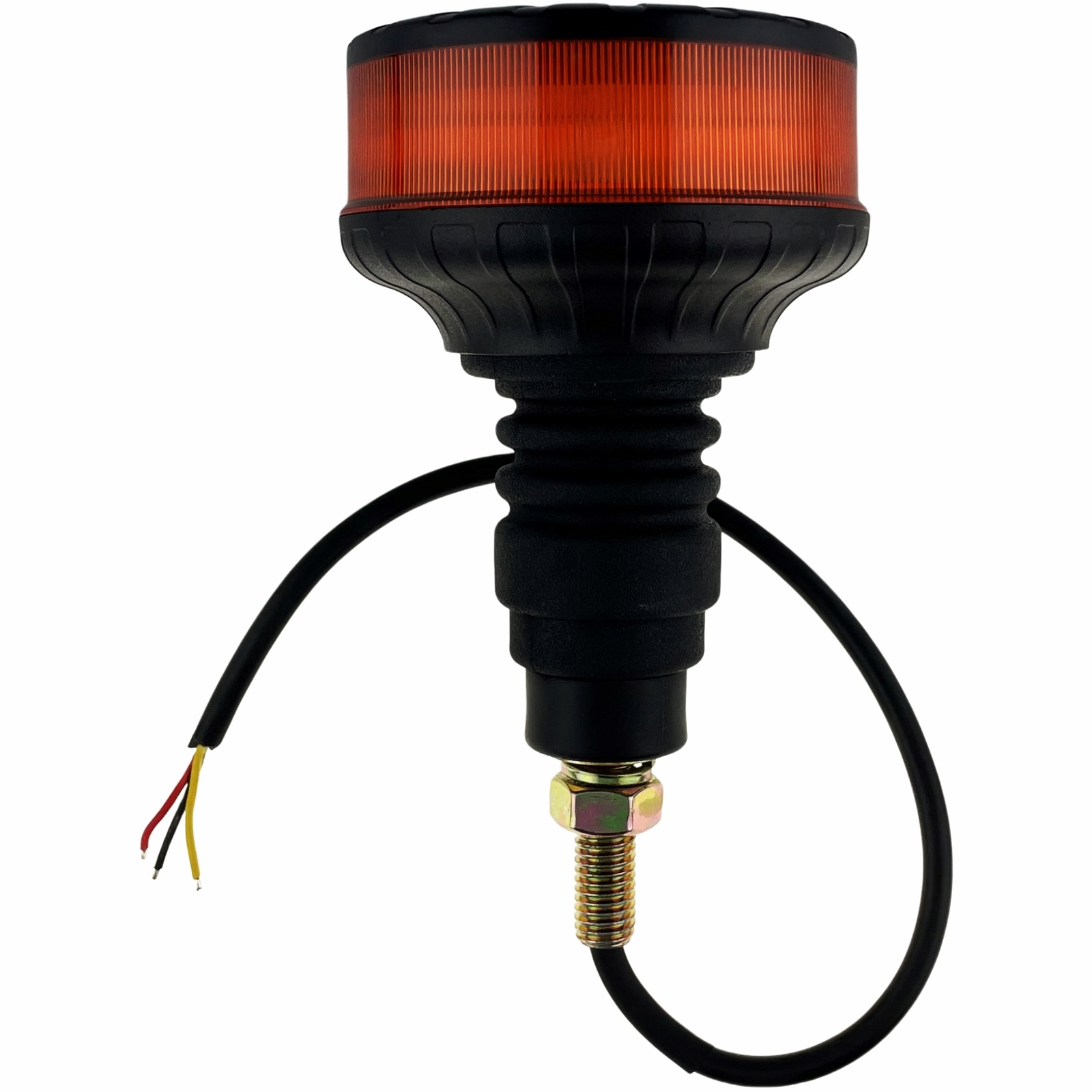 LED Amber Flashing Premium Micro Light Beacon Flexi Bolt On for Truck Strobe