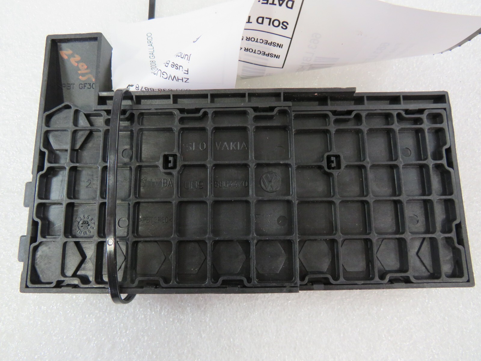 Lamborghini Gallardo, Spyder, Junction Block, Used, P/N 418405770