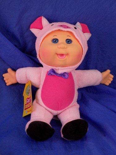 Cabbage Patch Kids Cuties Farm Friends Shelby Sheep #13 & Petunia Pig #10 - Picture 2 of 5