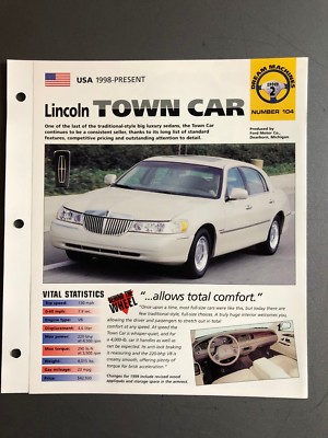 1998 Lincoln Town Car Sedan IMP 