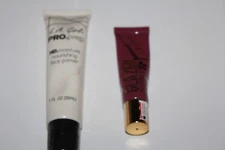 L.A. Girl Pro Prep HD Face Primer GFP915 + Glazed Lip Paint Glassy Color GLG797