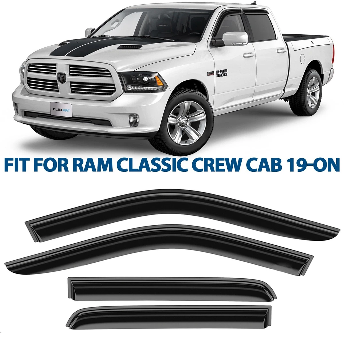 2019 ram 1500 classic window visors outlet