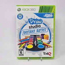 U Draw Studio: Instant Artist Xbox 360 CIB COMPLETE  TESTED