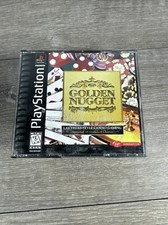 Golden Nugget Game Sony PS1 PlayStation 1, 1997 Complete With Manual