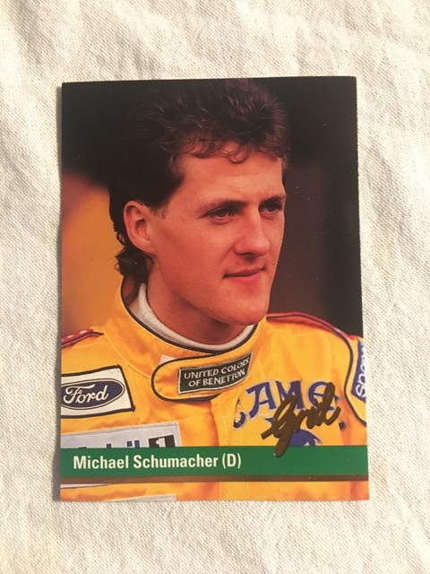 1992 MICHAEL SCHUMACHER #51 Rookie card GRID Formula One