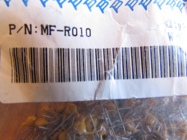 Предохранитель bourns mf r010