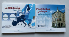 2007 Luxemburg - L'architecture gothique au Luxembourg 2 Euro & Kursmünzensatz