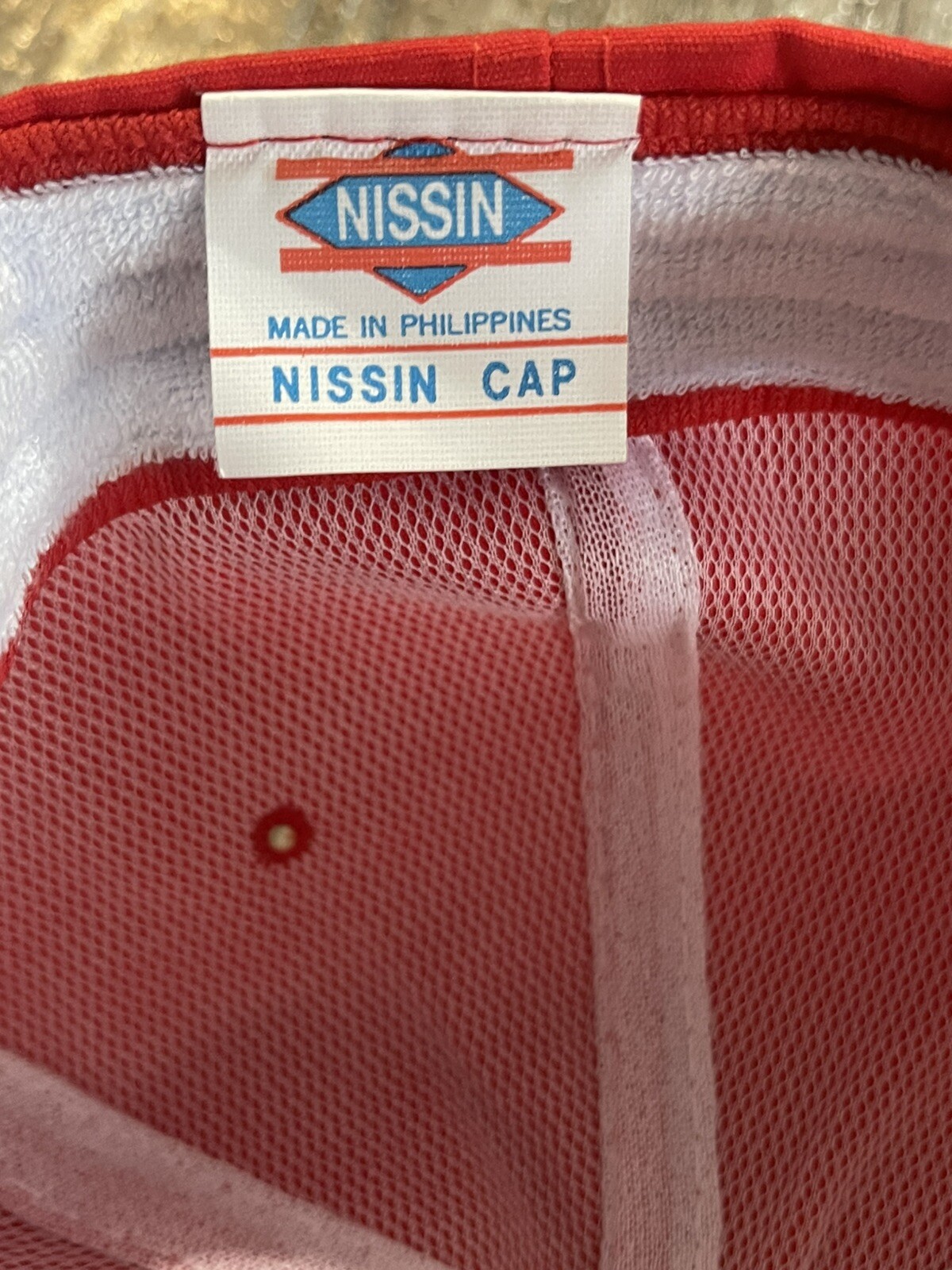 Cardinal Compression Red Solid Rope Hat Strapback… - image 5