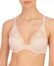 NEW! $76 NATORI 741258 AVAIL FULL FIGURE CONVERTIBLE UNDERWIRE BRA  30DD