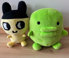 NEW Tamagotchi Kuchipatchi Mametchi Plush Toy Doll set of 2