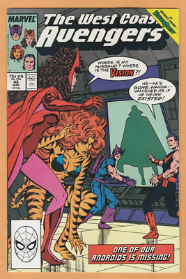 West Coast Avengers #42 - Scarlett Witch - Vision Quest - NM