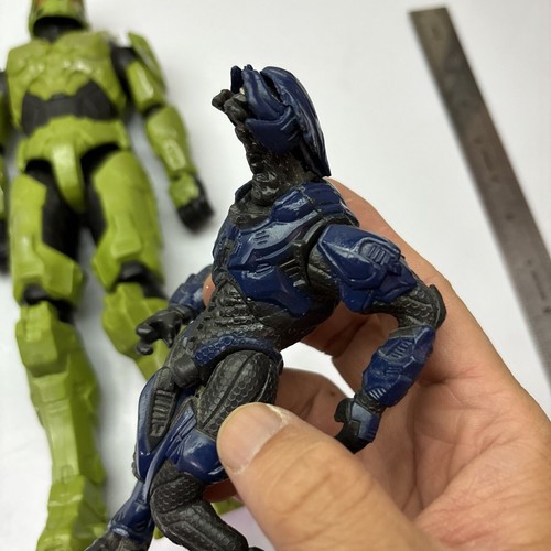 Halo Master Chief 12" & 7" Covenant Elite Minor Figure - Picture 7 of 22