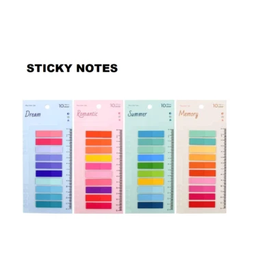NOT SPECIFIED 200 x Neon Sticky Adhesive Index Tabs Post Highlighter Flags - Page Book Marker