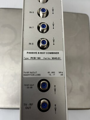 * Blankom PCB 190 Passive 8-Way Combiner  für BLANKOM B-/C-Line (9040.01 ) *