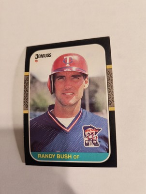 RANDY BUSH 1987 DONRUSS #441 FREE SHIPPING